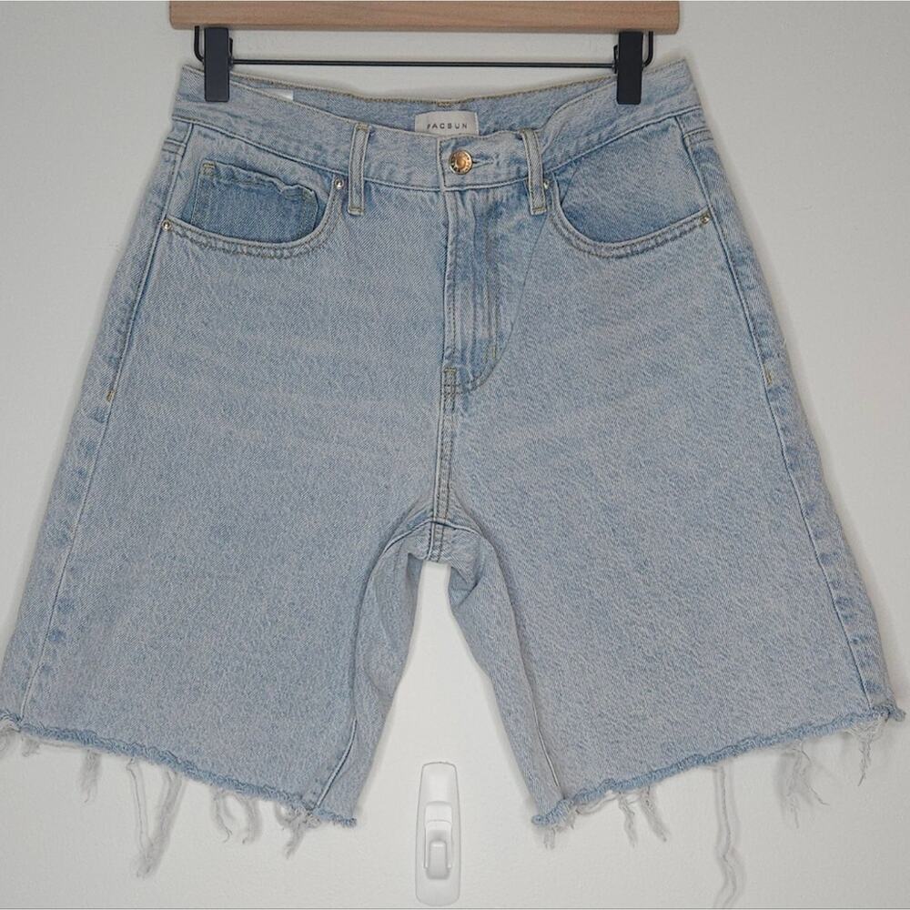 Pacsun Light Indigo Baggy bermuda shorts